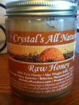 Crystal's All Natural Raw Honey found at Wegman's